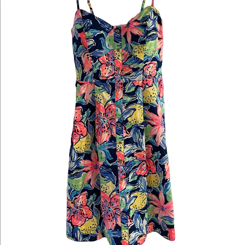 NWT Lilly Pulitzer Easton Dress- capri soleil